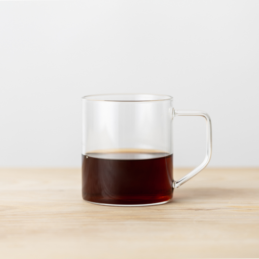 GLASS MUG 360ML - CLEAR