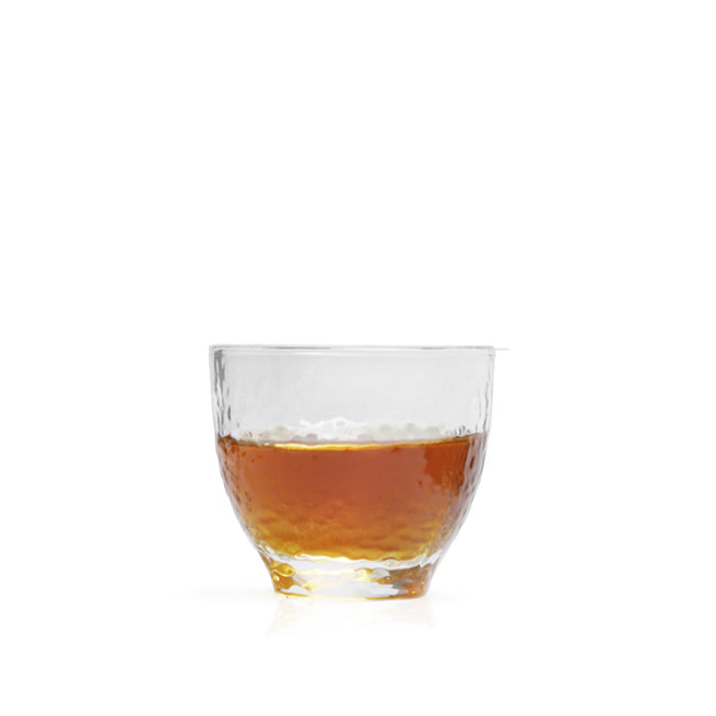 HAMMERED GLASS CUP 100ML