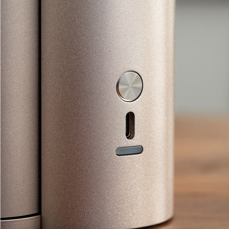 G2 MINI ELECTRIC COFFEE GRINDER ROSE GOLD